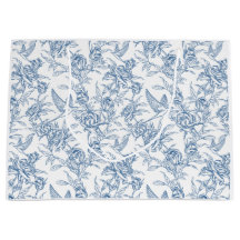 Blue French Toile
