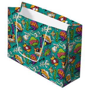 Sacola Para Presentes Grande Bolhas de Quadrinhos
