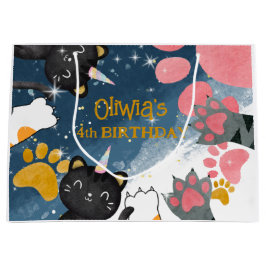 Sacola Para Presentes Grande Bolsa de aniversário de pipoca mágica