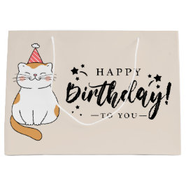 Sacola Para Presentes Grande Bolsa de presente de aniversário feliz