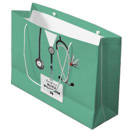 Sacola Para Presentes Grande Bolsa de Presente de Formatura de Enfermagem Criat