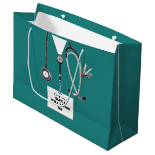 Sacola Para Presentes Grande Bolsa de Presente de Formatura de Enfermeira Criat