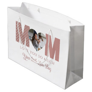 Sacola Para Presentes Grande Bolsa de Presente de Foto da Mãe