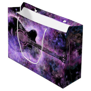 Sacola Para Presentes Grande Bolsa de Presente de Guitarra Clássica