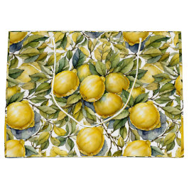 Sacola Para Presentes Grande bolsa de presente de limão