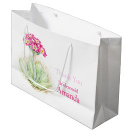 Sacola Para Presentes Grande Bolsa de presente de madrasta rosa-rosa-prata-prat