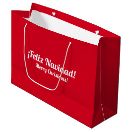 Sacola Para Presentes Grande Bolsa de Presente de Natal em Espanha