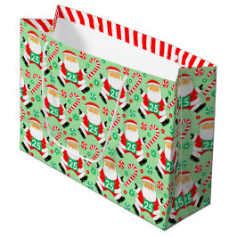 Sacola Para Presentes Grande Bolsa de Presente de Natal Grande Correndo