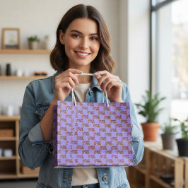 Sacola Para Presentes Grande Bolsa de Presente Grande da Paz