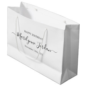Sacola Para Presentes Grande Bolsa de Presente Grande Personalizada de Anivers