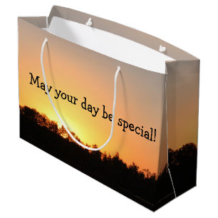 Sacola Para Presentes Grande Bolsa de Presente para Dia Especial