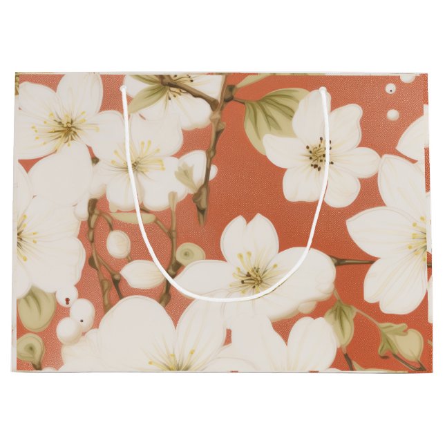 Sacola Para Presentes Grande "Bolsas de Presente para Damas de Honra" (Frente)