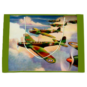 Sacola Para Presentes Grande Bombardeiro médio britânico Fairey Junior, de 1939