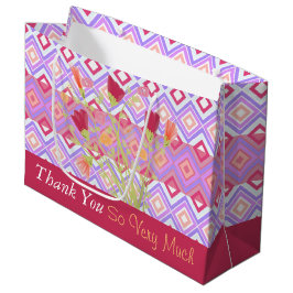 Sacola Para Presentes Grande Bonito Obrigado, Bag