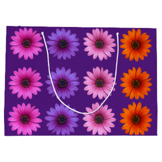 Sacola Para Presentes Grande Bonito Padrão Floral Flor Flower Garden