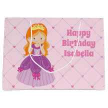 Bonito Redhead Princess Pink Custom Girls Aniversá