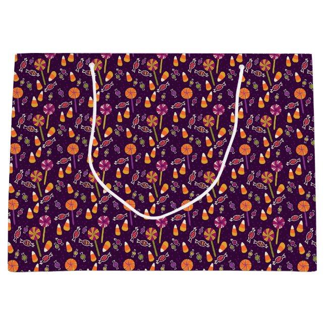 Sacola Para Presentes Grande Bonito traje de Halloween - Saco de presente (Frente)