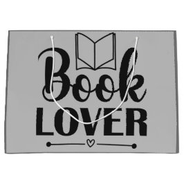 Sacola Para Presentes Grande Book Lovers Club