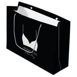 Sacola Para Presentes Grande Boutique de Roupas Íntimas 