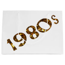 brilho Dourado da nostalgia dos anos 80 frente e