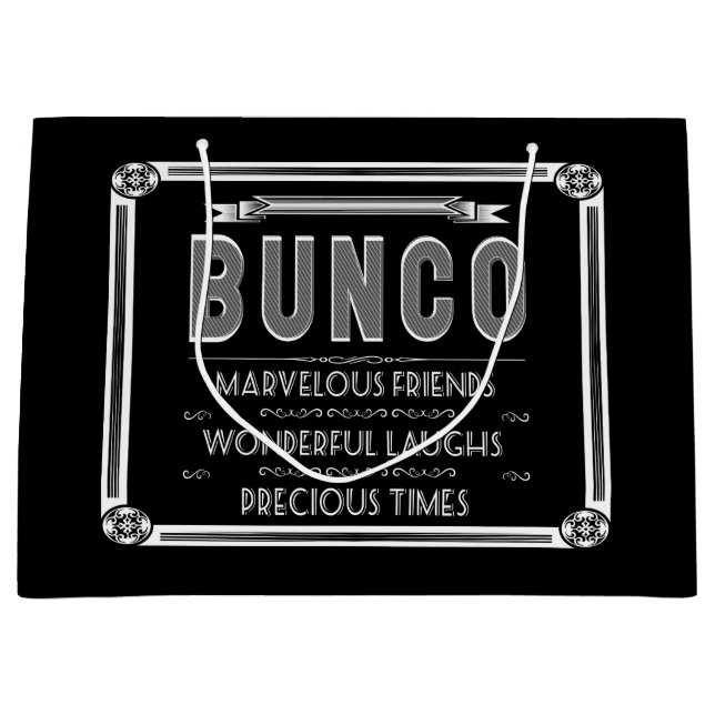 Sacola Para Presentes Grande Bunco Gift Bag (Frente)