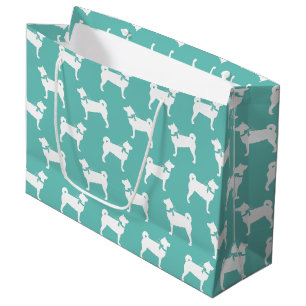 Sacola Para Presentes Grande Cachorro Shiba Inu