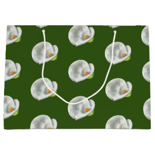 Sacola Para Presentes Grande Calla Lilly