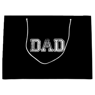 Sacola Para Presentes Grande Camisas de Pai para Papai _ Pai Vintage _ Ideia Di