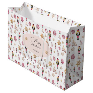 Sacola Para Presentes Grande Cana-de-açúcar-prego-rosa Cana-de-água Personaliza