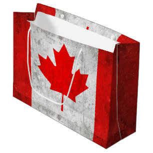 Sacola Para Presentes Grande Canadá