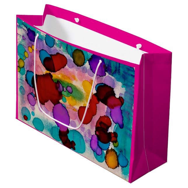 Sacola Para Presentes Grande Candy Clown (Frente inclinada)