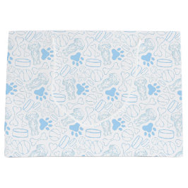 Sacola Para Presentes Grande Cão de Enchimento de Salsicha de Cabelo Longo