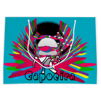 Sacola Para Presentes Grande capoeira