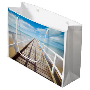 Sacola Para Presentes Grande Carregar a sua fotografia
