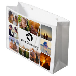 Sacola Para Presentes Grande Carregar a sua fotografia