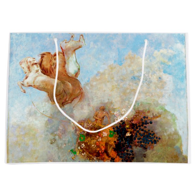 Sacola Para Presentes Grande Carro de Apolo, Redon (Frente)