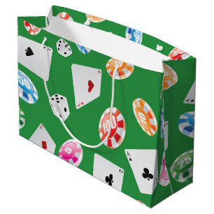 Sacola Para Presentes Grande Casino, padrão de acessórios para jogos 4