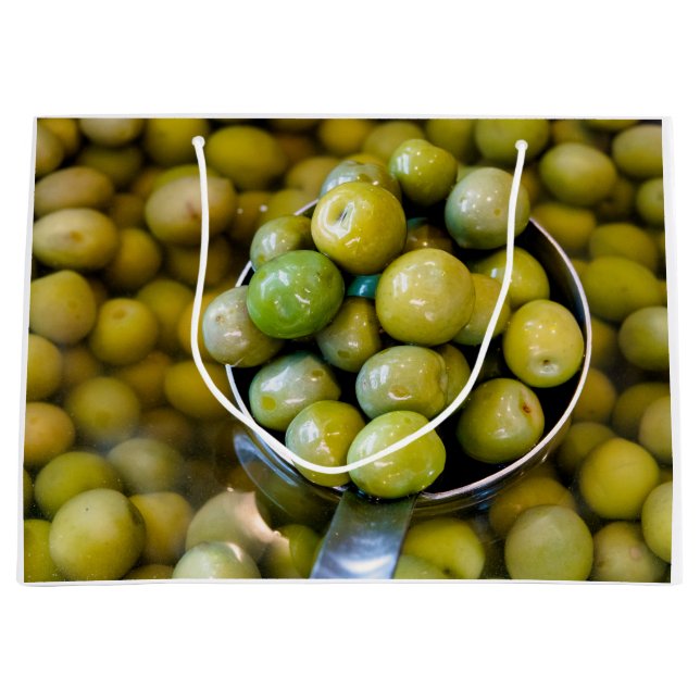 Sacola Para Presentes Grande Castelvetrano Sweet Green Olives (Frente)