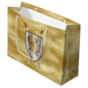 Sacola Para Presentes Grande Cavaleiros