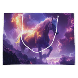 SACOLA PARA PRESENTES GRANDE CAVALO DE FOGO - SHENG XIAO