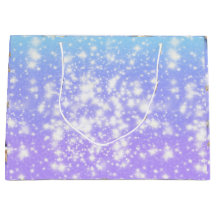 Celestial Birthday Gift Bag | Starry Night Design