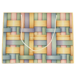 Sacola Para Presentes Grande Cesta de Páscoa