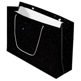 Sacola Para Presentes Grande Céu noturno com estrelas