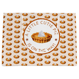 Sacola Para Presentes Grande Chá de fraldas de Pizza de Cutie Grande Saco de Pr