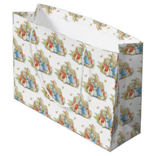 Sacola Para Presentes Grande Chá de Garotinha do Coelho