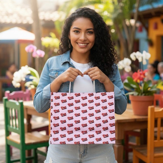 Sacola Para Presentes Grande Cherry Bomb (Criador carregado)