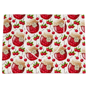 Sacola Para Presentes Grande Cherry Jam