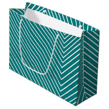 Chevron azul e branco