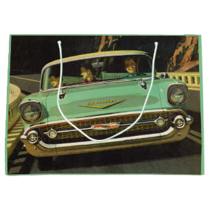 Sacola Para Presentes Grande Chevy Bel Air 1957