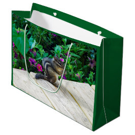 Sacola Para Presentes Grande Chipmunk 224 Large Gift Bag